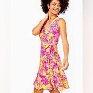 Lilly Pulitzer Folly wrap dress